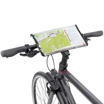KLICKfix Drehbarer Kartenhalter - Freeliner, transparent/schwarz