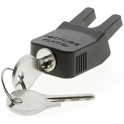 KLICKfix Steckschloss für Racktime Adapter, schwarz