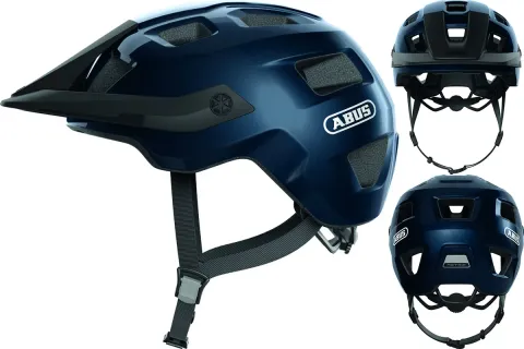 ABUS MoTrip MTB-Helm – Offroad Fahrradhelm – leicht & komfortabel Midnight blue M (54-58cm)