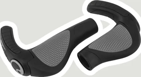 Ergon GP3-L Lenkergriffe mit Barends für Nexus Rohloff- schwarz