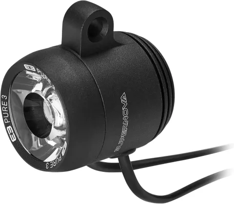 Supernova E3 Pure 3 Dynamo Frontleuchte 205 Lumen Schwarz