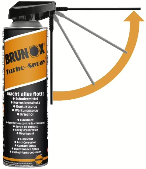 BRUNOX Turbo-Spray Multiöl 500 ml Spraydose