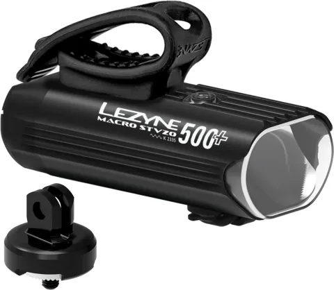 Lezyne Macro Drive 500+ Reverse StVZO Loaded Kit Frontleuchte schwarz