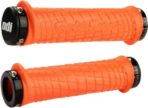 ODI / Troy Lee Designs Signature Series Lock-On Mountain Bike Grips Orange