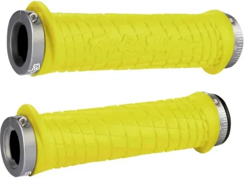 ODI / Troy Lee Designs Signature Series Lock-On Mountain Bike Grips Gelb
