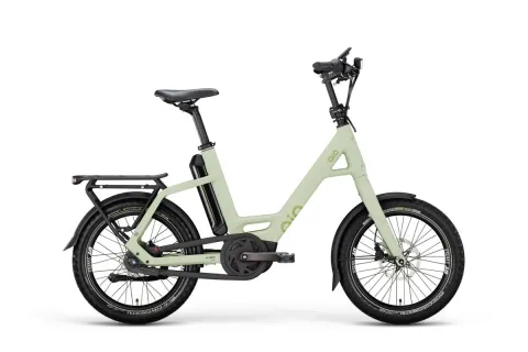 QiO EINS AP-8 Bosch Active Line Plus - mit Freilauf Light olive matt