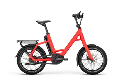 QiO EINS AP-8 Bosch Active Line Plus - mit Freilauf Imola red matt