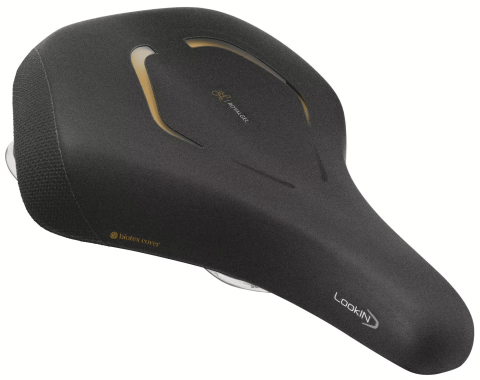 SELLE ROYAL Lookin Evo Relaxed Fahrradsattel Unisex mit Royalgel, 100 % recycelter Kunststoff
