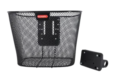 KLICKfix Lenkerkorb zur Fixmontage - 16 l - Schwarz