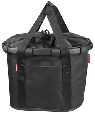 KLICKfix Reisenthel Bikebasket black black - Fahrradkorb