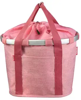 KLICKfix Reisenthel Bikebasket twist berry - Fahrradkorb