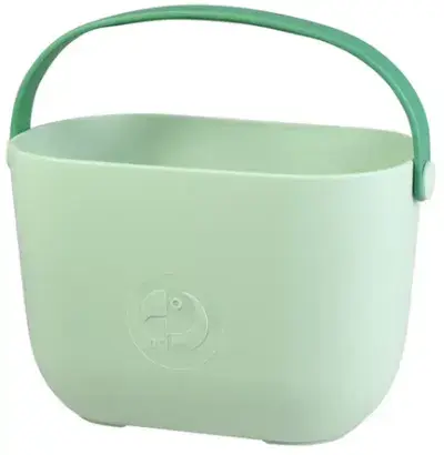 KLICKfix Lori Basket eucalyptus - Kinder Fahrradkorb