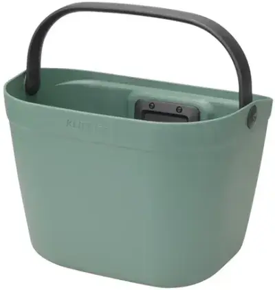 KLICKfix Mio Basket sage green - Fahrradkorb