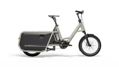 QiO Long CLA Elektro-Cargorad Enviolo HD Automatiq Lunar white matt