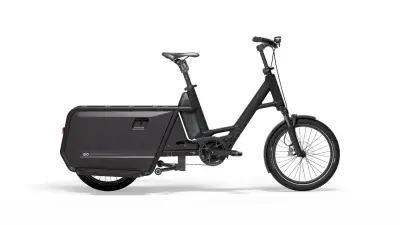 QiO Long CLA Elektro-Cargorad Enviolo HD Automatiq Night black matt