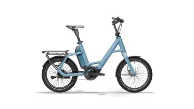 QiO Compact PX5+ Bosch Performance Line PX - Freilauf Retro blue matt