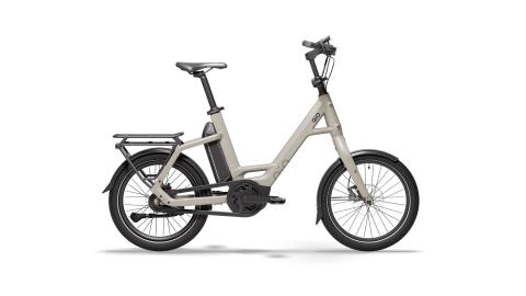 QiO Compact AP-8 Bosch Active Line Plus - Rücktrittbremse Lunar white matt