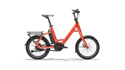 QiO Compact AP-8 Bosch Active Line Plus - Freilauf Imola red