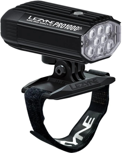 Lezyne Micro Drive Pro 1000+ Helmlampe – schwarz