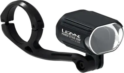 Lezyne Power E500+ StVZO E-Bike Frontleuchte – schwarz