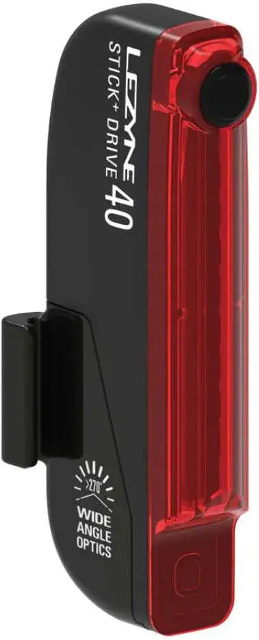 Lezyne Stick+ StVZO Rücklicht – schwarz -