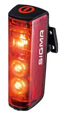 Sigma Rücklicht Blaze mit Bremslicht, Akku, StVZO