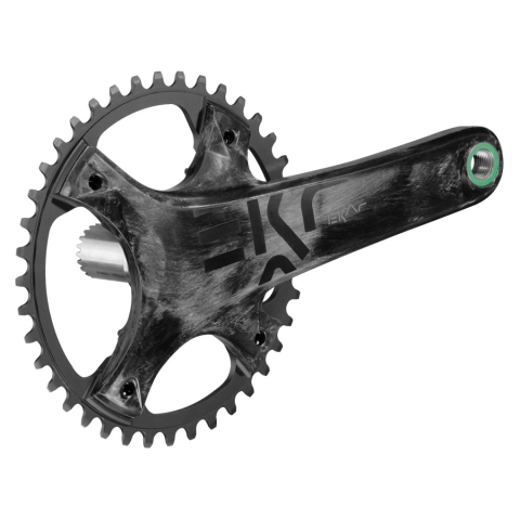 Campagnolo Ekar Carbon Kurbelgarnitur 1x13-fach 40 Zähne 175 mm Schwarz
