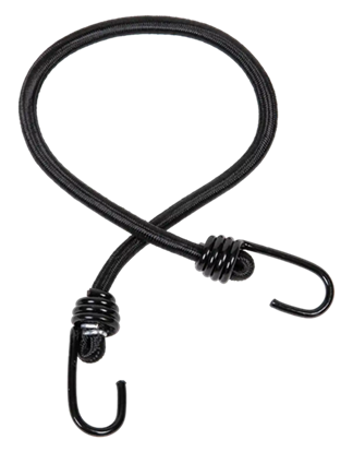 Mounty Gummi-Expander unifarben 10 mm x 60 cm, schwarz