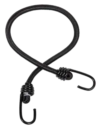 Mounty Gummi-Expander unifarben 10 mm x 60 cm, schwarz