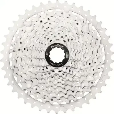 SunRace Kassette CSMS3 – 10-fach, 11–42 Zähne, metallic