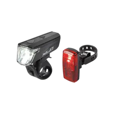 XLC LED Batterie Beleuchtungsset Capella CL-S20, 30 Lux, StVZO