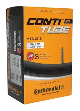 Continental Fahrradschlauch MTB 27.5 – 27.5x1.75–2.50" (47/62-584) SV 42mm