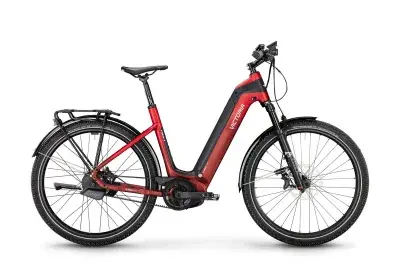 Victoria FYBRON 5 Damen SUV, Carbon, Enviolo, Bosch CX Smart, 750 Wh 46 cm