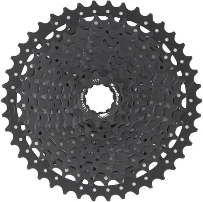 SUNRACE CSMS3 10-fach Kassette 11-42 Zähne, Fluid Drive Plus, schwarz