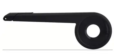Hesling Kettenschützer "Move" für 38 Zähne – Ø64 mm, schwarz