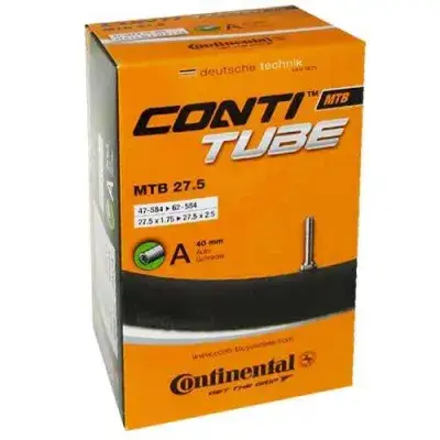 Continental Fahrradschlauch 47-62/584 A40 – für 27,5 Zoll MTB, Trekking, E-Bikes