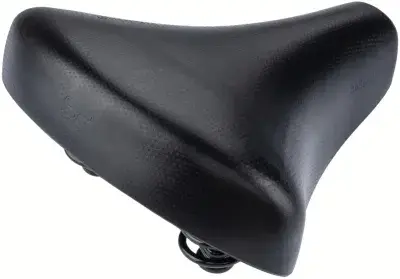 Selle Royal Holland Unitech Retro City-Sattel schwarz, 247x220mm, mit Federn
