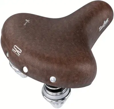 Selle Royal Drifter Small City Sattel Braun Gel Unisex Vintage Stil