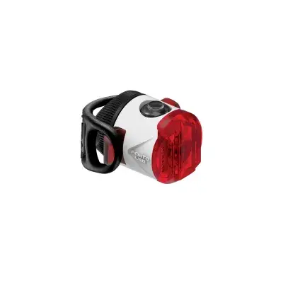 Lezyne Femto USB-C StVZO Rückleuchte – white, 8 Lumen, IPX7, USB-C