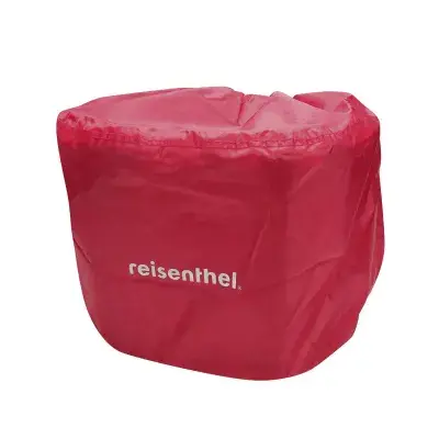 KLICKfix Rain Cover – Rote Regenhülle für Reisenthel Bikebaskets