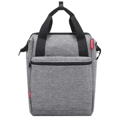 KLICKfix Reisenthel Roomy GT Twist silver Fahrradtasche