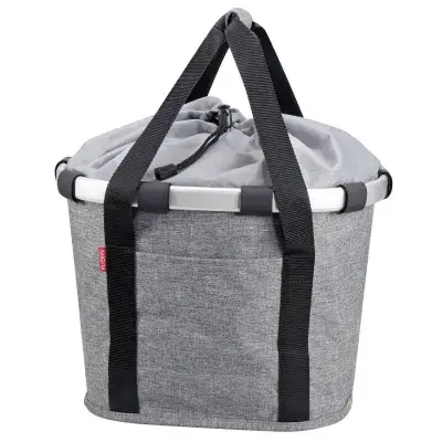 KLICKfix Reisenthel Bikebasket Twist Sage – Stylischer Fahrradkorb