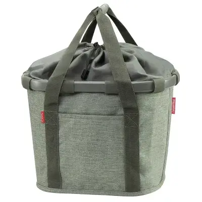 KLICKfix Reisenthel Bikebasket Twist Sage – Stylischer Fahrradkorb