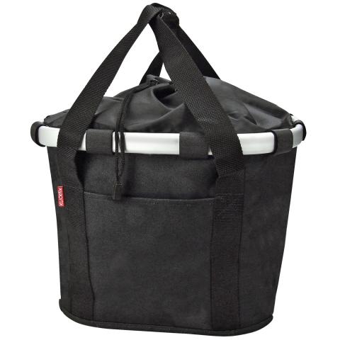 KLICKfix Reisenthel Bikebasket Schwarz – Stylischer Fahrradkorb