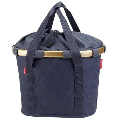 KLICKfix Reisenthel Bikebasket Rhombus Midnight Gold