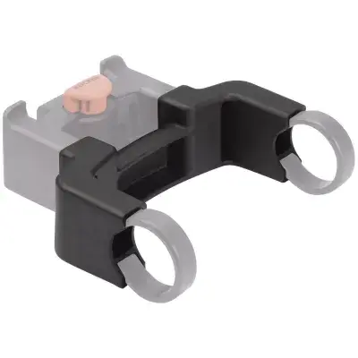 KLICKfix Distanz Set Weite 100mm – Lenker Adapter Erweiterung, schwarz