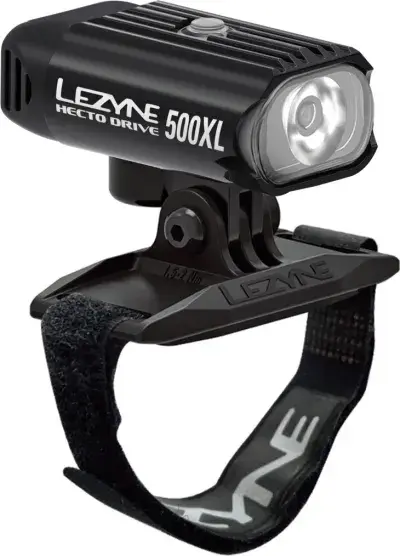 Lezyne Helmlampe Hecto Drive 500XL – Leistungsstarke LED-Helmlampe