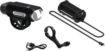 Lezyne Deca 1200 StVZO Loaded Kit – Leistungsstarkes Fahrradbeleuchtungsset