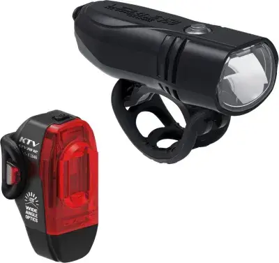 Lezyne KTV Pro 150+ / KTV Rear StVZO – Kompaktes Beleuchtungsset