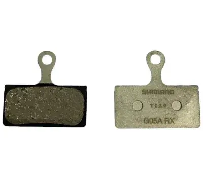 Shimano G05A-RX Resin Scheibenbremsbeläge Optimale Bremsleistung